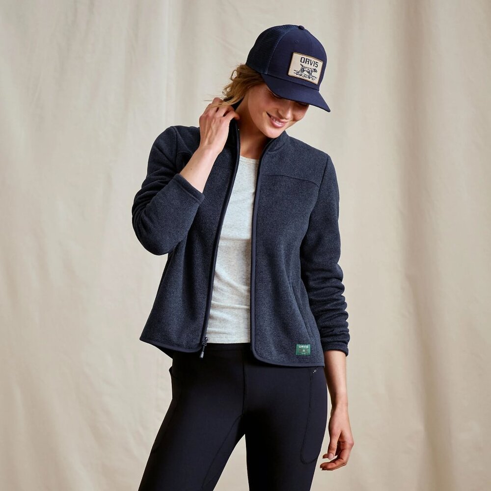 Women's Orvis R65™ Sweater Fleece Jacket NWT